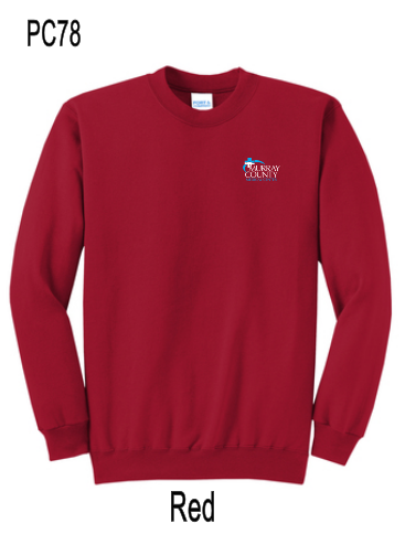 MCMC Apparel - Printed Port & Company Core Fleece Crewneck Sweatshirt