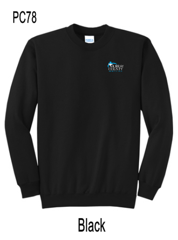MCMC Apparel - Printed Port & Company Core Fleece Crewneck Sweatshirt