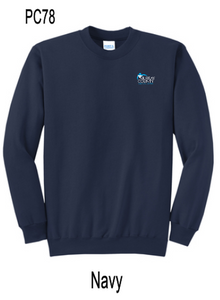 MCMC Apparel - Printed Port & Company Core Fleece Crewneck Sweatshirt