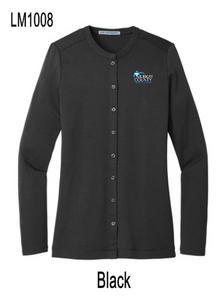 MCMC Apparel - Embroidered Port Authority Ladies Concept Stretch Button-Front Cardigan
