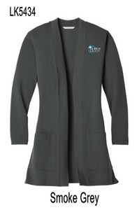 MCMC Apparel - Embroidered Port Authority Ladies Concept Long Pocket Cardigan