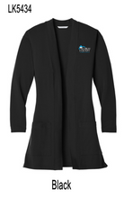 Load image into Gallery viewer, MCMC Apparel - Embroidered Port Authority Ladies Concept Long Pocket Cardigan
