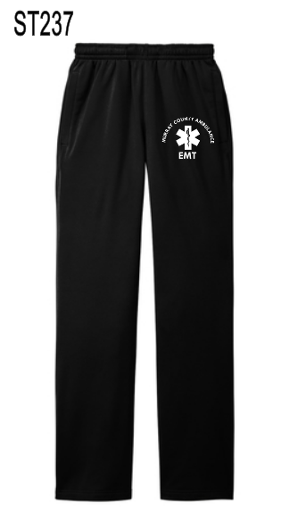 Murray County Ambulance - Printed Sport-Tek Sport-Wick Fleece Pant