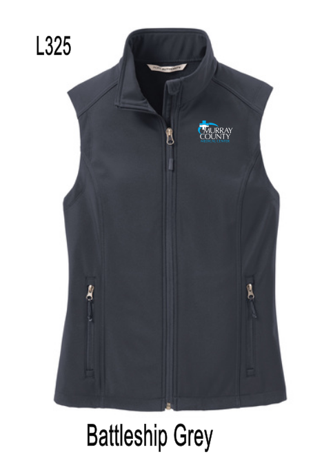 MCMC Apparel - Embroidered Ladies Port Authority® Core Soft Shell Vest