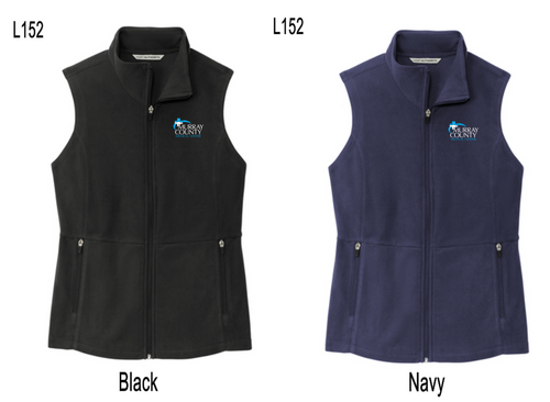 MCMC Apparel - Embroidered Ladies Port Authority® Accord Microfleece Vest