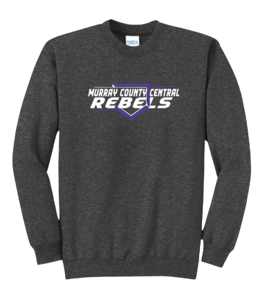 MCC 2024 Baseball/Softball : Port & Company® Core Fleece Crewneck Sweatshirt