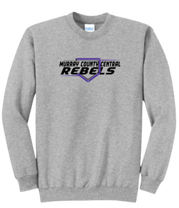 MCC 2024 Baseball/Softball : Port & Company® Core Fleece Crewneck Sweatshirt