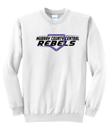MCC 2024 Baseball/Softball : Port & Company® Core Fleece Crewneck Sweatshirt