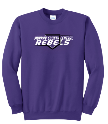 MCC 2024 Baseball/Softball : Port & Company® Core Fleece Crewneck Sweatshirt