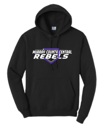 MCC 2024 Baseball/Softball : Port & Company® Core Fleece Pullover Hooded Sweatshirt