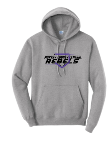 MCC 2024 Baseball/Softball : Port & Company® Core Fleece Pullover Hooded Sweatshirt