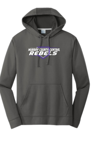 2024 Baseball/Softball : Port & Company® Performance Fleece Pullover Hooded Sweatshirt