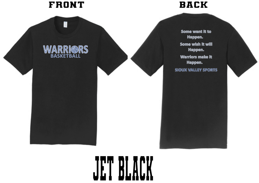 2024 SVS Warrior Basketball : Port & Company® Fan Favorite™ Tee
