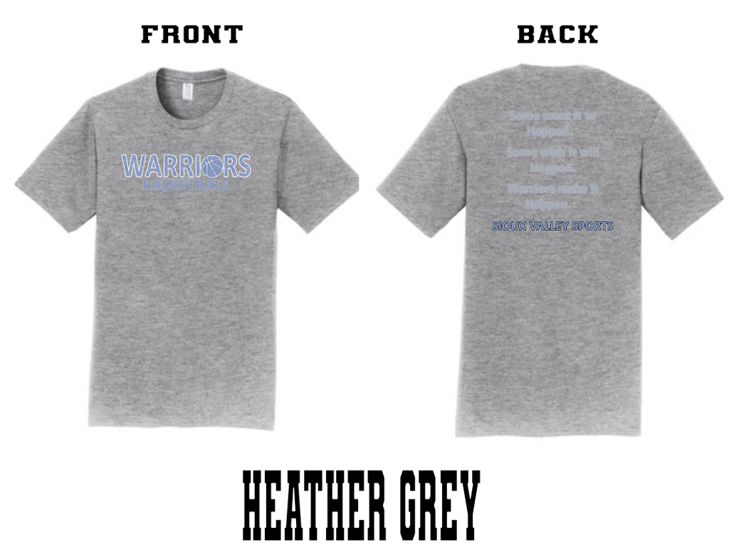 2024 SVS Warrior Basketball : Port & Company® Fan Favorite™ Tee