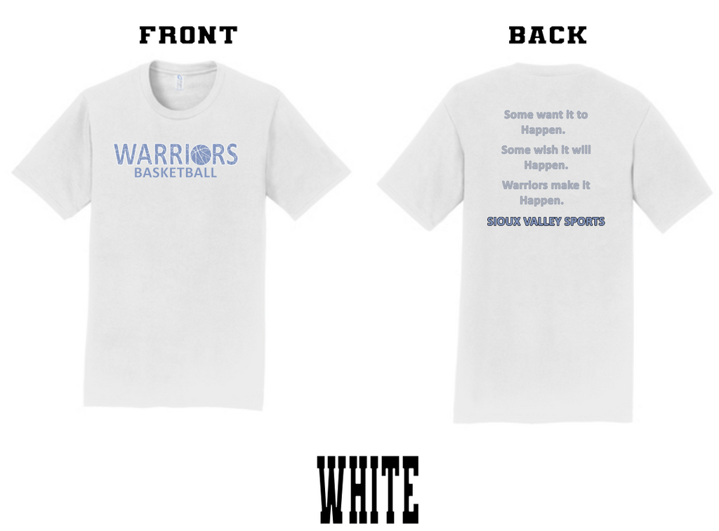 2024 SVS Warrior Basketball : Port & Company® Fan Favorite™ Tee