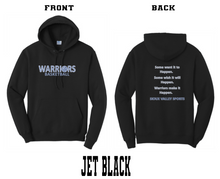 Load image into Gallery viewer, 2024 Warrior Basketball : Port &amp; Company® Core Fleece Pullover Hooded Sweatshirt