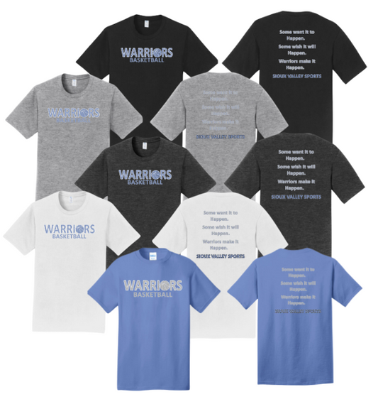 2024 SVS Warrior Basketball : Port & Company® Fan Favorite™ Tee