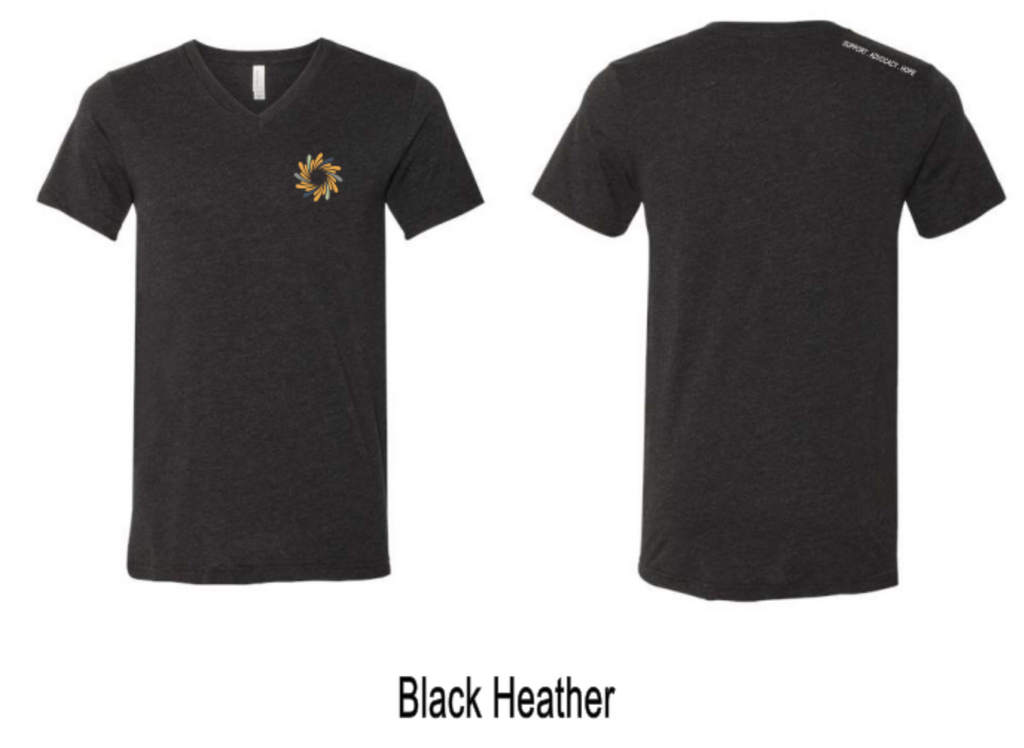 SWCC : BELLA + CANVAS - Heather CVC V-Neck Tee