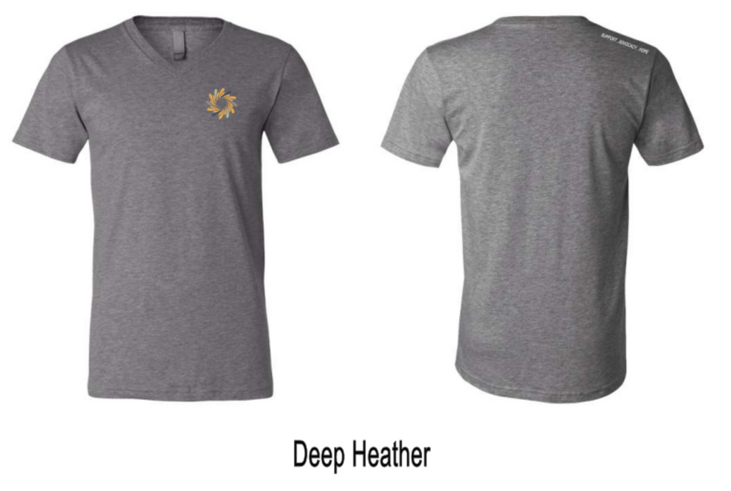 SWCC : BELLA + CANVAS - Heather CVC V-Neck Tee