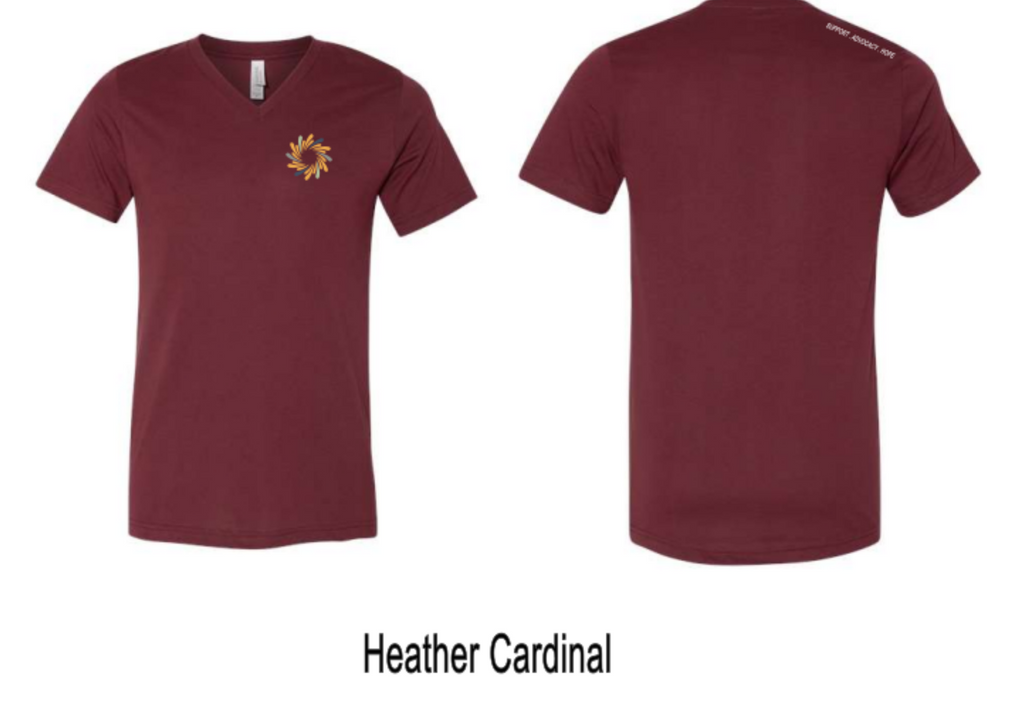 SWCC : BELLA + CANVAS - Heather CVC V-Neck Tee