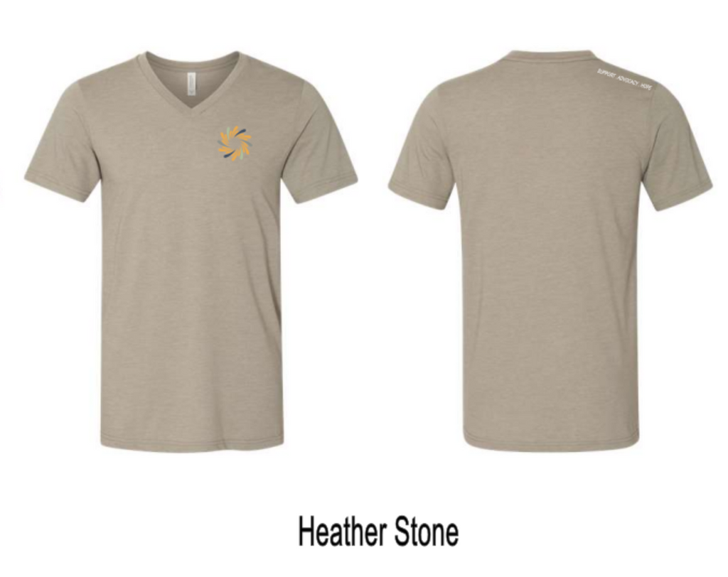 SWCC : BELLA + CANVAS - Heather CVC V-Neck Tee