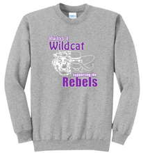 Load image into Gallery viewer, Wildcat/Rebels Anniversary : Port &amp; Company® Core Fleece Crewneck Sweatshirt