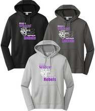 Load image into Gallery viewer, Wildcat/Rebels Anniversary : Port &amp; Company® Performance Fleece Pullover Hooded Sweatshirt