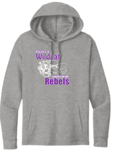 Wildcat/Rebels Anniversary : Next Level Apparel Unisex Hoodie
