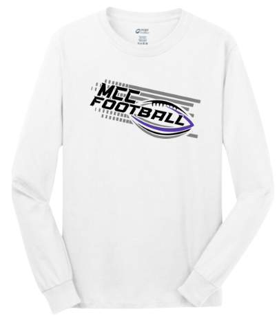 MCC 2024 Football : Port & Company® Long Sleeve Core Cotton Tee