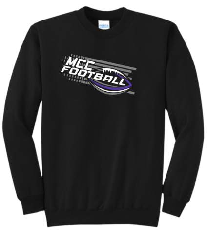 MCC 2024 Football : Port & Company® Core Fleece Crewneck Sweatshirt