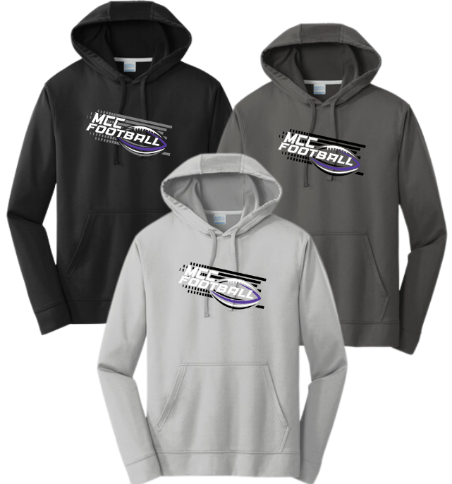 MCC 2024 Football : Port & Company Performance Fleece Hoodie