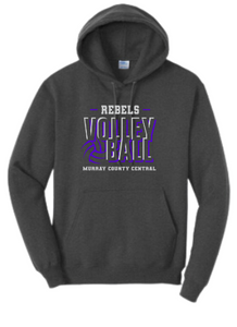 MCC 2024 Volleyball : Port & Company® Core Fleece Pullover Hooded Sweatshirt