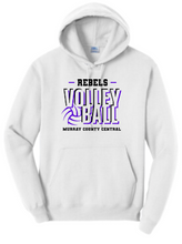 Load image into Gallery viewer, MCC 2024 Volleyball : Port &amp; Company® Core Fleece Pullover Hooded Sweatshirt