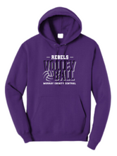 Load image into Gallery viewer, MCC 2024 Volleyball : Port &amp; Company® Core Fleece Pullover Hooded Sweatshirt