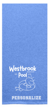 Load image into Gallery viewer, Westbrook Area Pool : Blanket Fundraiser : Fleece Sweatshirt Blanket (Pool)