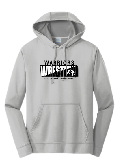F/MCC Warrior Wrestling 2024 : Port & Company Performance Fleece Hoodie
