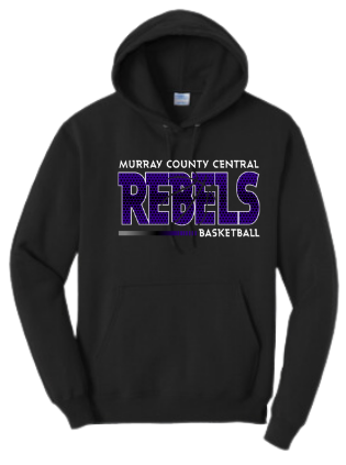 MCC 2024 Basketball : Port & Company® Core Fleece Pullover Hooded Sweatshirt