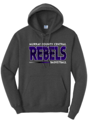 MCC 2024 Basketball : Port & Company® Core Fleece Pullover Hooded Sweatshirt