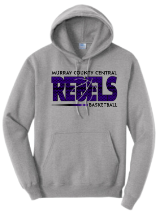 MCC 2024 Basketball : Port & Company® Core Fleece Pullover Hooded Sweatshirt