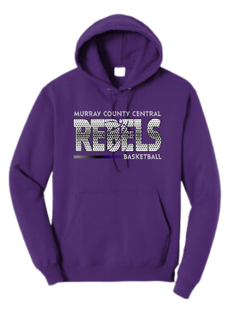 MCC 2024 Basketball : Port & Company® Core Fleece Pullover Hooded Sweatshirt
