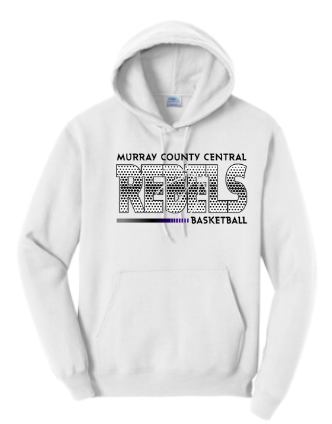 MCC 2024 Basketball : Port & Company® Core Fleece Pullover Hooded Sweatshirt