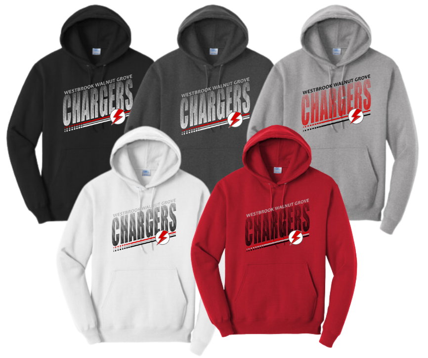 WWG 2024 General Strike : Port & Company® Core Fleece Pullover Hooded Sweatshirt