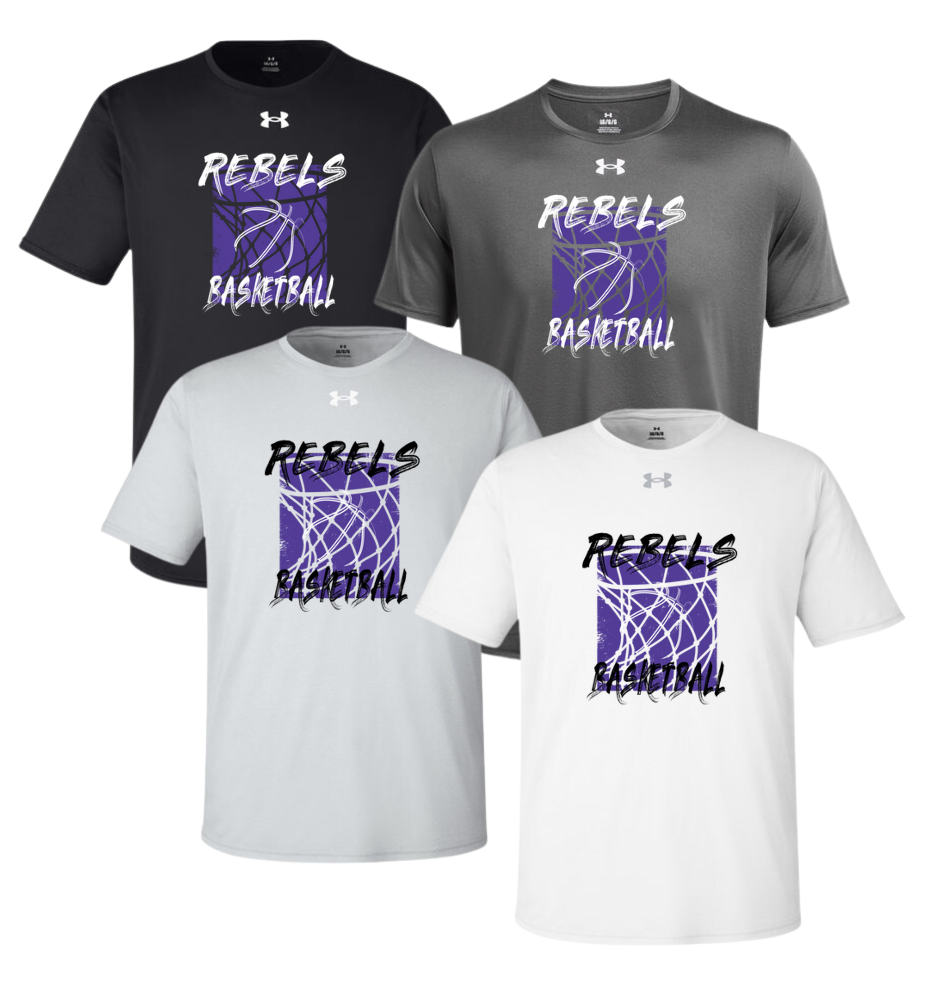 MCC 2024 Basketball : Under Armour Team Tech T-Shirt (BB Hoop)