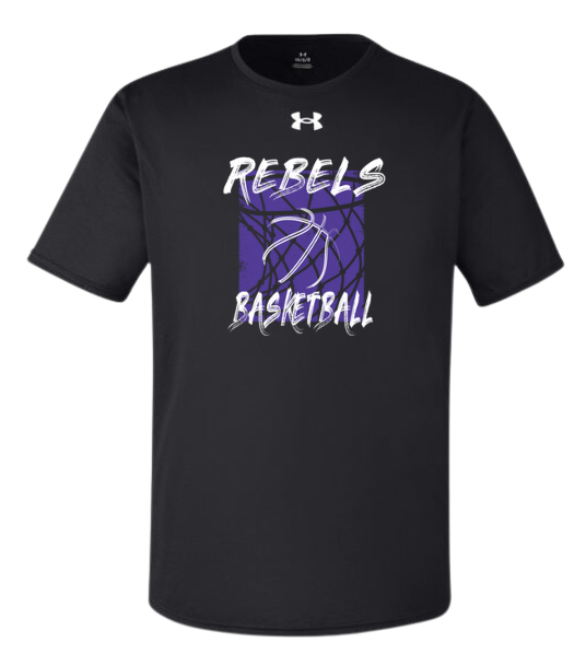 MCC 2024 Basketball : Under Armour Team Tech T-Shirt (BB Hoop)