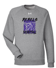 Load image into Gallery viewer, MCC 2024 Basketball : Under Armour Rival Fleece Sweatshirt (BB Hoop)