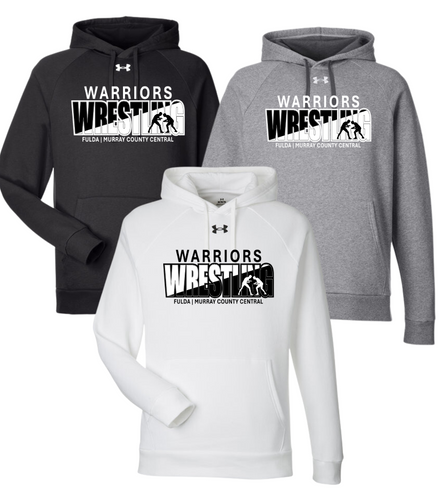 F/MCC Warrior Wrestling 2024 : Under Armour Rival Fleece Hooded Sweatshirt