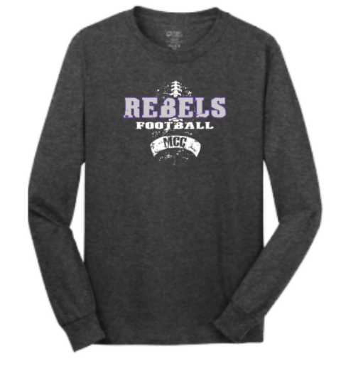 MCC 2025 Football : Port & Company® Long Sleeve Core Cotton Tee