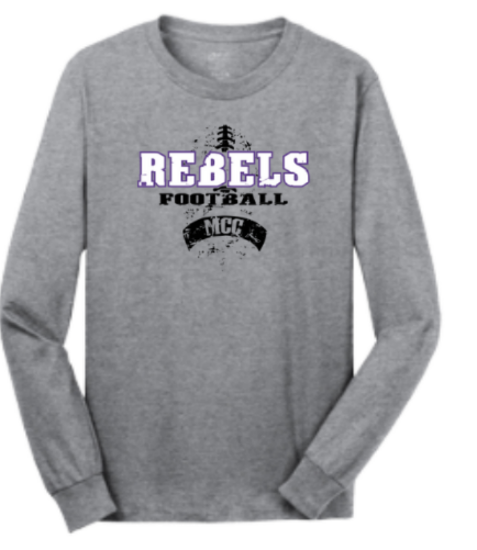 MCC 2025 Football : Port & Company® Long Sleeve Core Cotton Tee