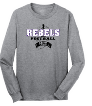 Load image into Gallery viewer, MCC 2025 Football : Port &amp; Company® Long Sleeve Core Cotton Tee