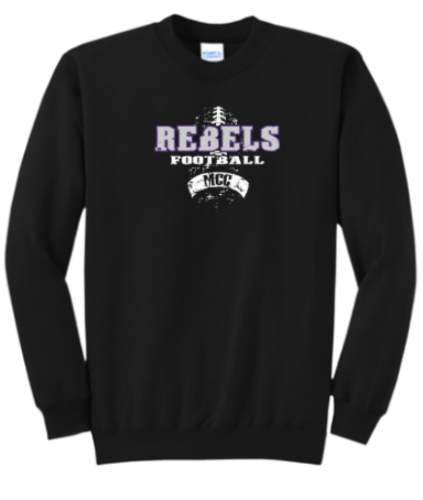 MCC 2025 Football : Port & Company® Core Fleece Crewneck Sweatshirt